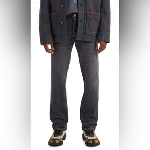 Levi's® Men's 501 Original Straight Jeans Black Denim Size 30 x 30